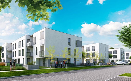 Zielone Osiedle – nowy projekt mieszkaniowy firmy Euro Partner II