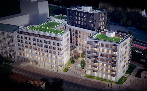 Budowa prestiżowego kompleksu Solec Residence na finiszu