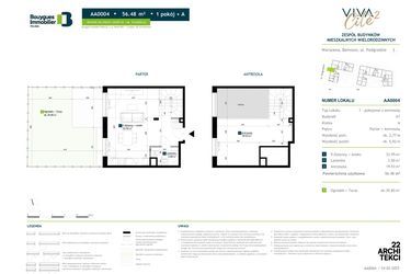 Plan inwestycji Viva Cité 8