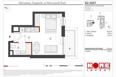 Plan inwestycji Warszawski Świt etap IX 4