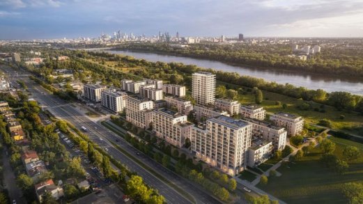 Zdjęcie inwestycji Bulwary Praskie etap NOP 1
