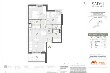 Plan inwestycji Sady Żoliborz 8