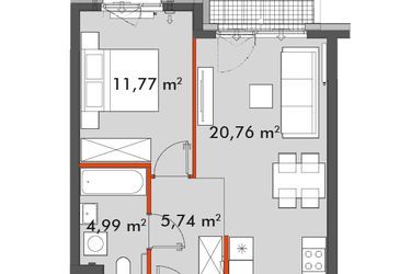 Plan inwestycji Splot Wola 1