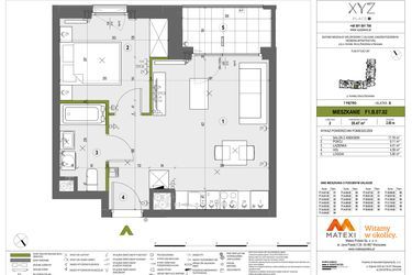 Plan inwestycji XYZ Place 8