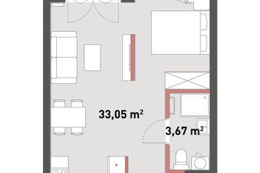 Plan inwestycji Żelazna 54 1