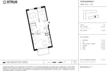 Plan inwestycji Myśliborska III etap 1