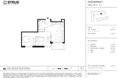 Plan inwestycji Myśliborska III etap 5