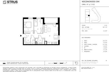 Plan inwestycji Nocznickiego 29 bud. A 2