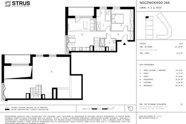 Plan inwestycji Nocznickiego 29 bud. A 11