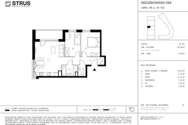 Plan inwestycji Nocznickiego 29 bud. A 12