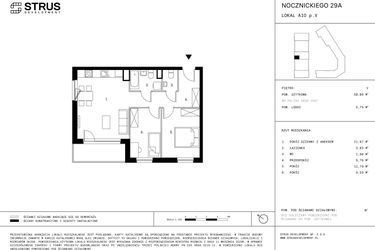 Plan inwestycji Nocznickiego 29 bud. A 14