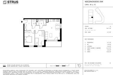 Plan inwestycji Nocznickiego 29 bud. A 16