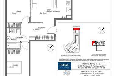 Plan inwestycji Rytm Mokotowa - etap 1A 3