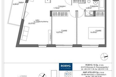 Plan inwestycji Rytm Mokotowa - etap 1A 4