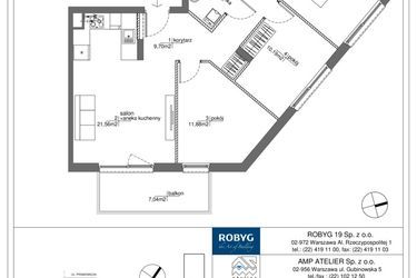 Plan inwestycji Rytm Mokotowa - etap 1A 13