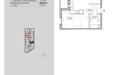Plan inwestycji Niebieski Bursztyn 10