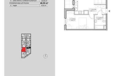 Plan inwestycji Niebieski Bursztyn 13