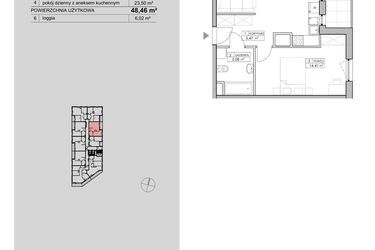 Plan inwestycji Niebieski Bursztyn 8
