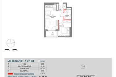 Plan inwestycji ATAL SKY+ bud. A i B 1