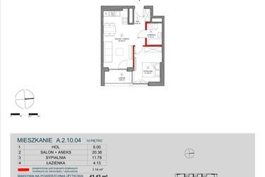 Plan inwestycji ATAL SKY+ bud. A i B 10
