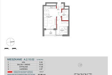 Plan inwestycji ATAL SKY+ bud. A i B 13