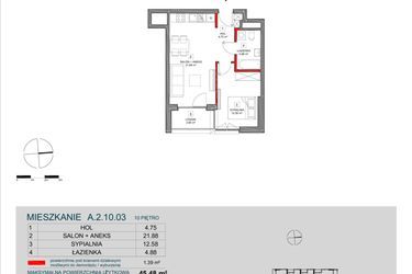 Plan inwestycji ATAL SKY+ bud. A i B 2