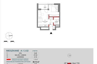Plan inwestycji ATAL SKY+ bud. A i B 3