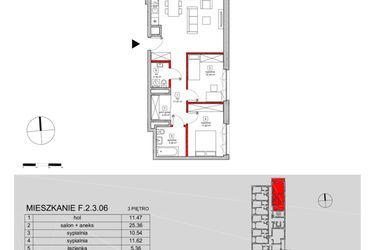 Plan inwestycji ATAL SKY+ bud. D-F 12