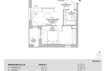 Plan inwestycji Francuska Park VIIIA 13