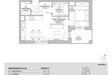 Plan inwestycji Francuska Park VIIIA 8