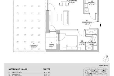 Plan inwestycji Francuska Park VII 13