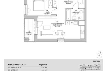 Plan inwestycji Francuska Park VII 6