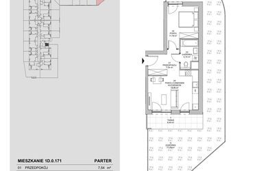 Plan inwestycji Francuska Park VII 8