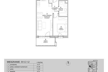Plan inwestycji ATAL Idea Swarzędz II 3