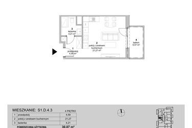 Plan inwestycji ATAL Idea Swarzędz II 7